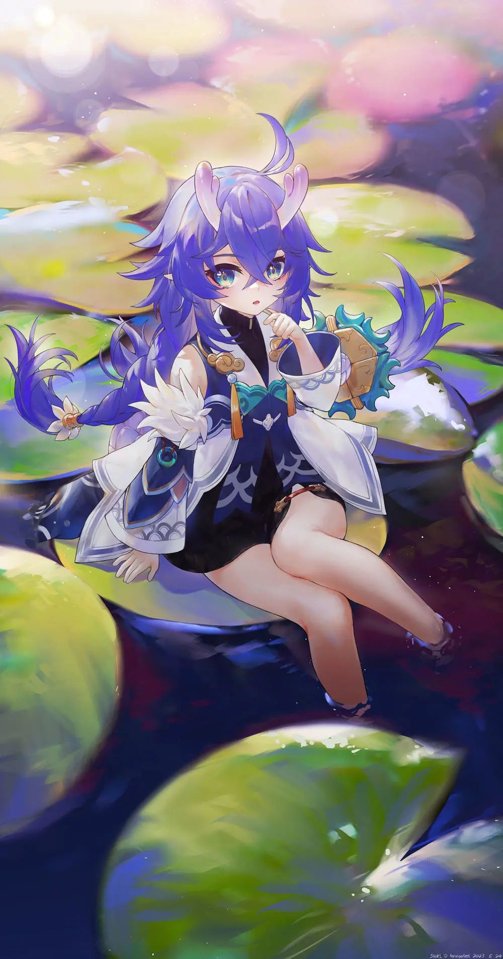 这清凉和美腿,太诱惑了~ | 触站画师作品精选【7月第2期】