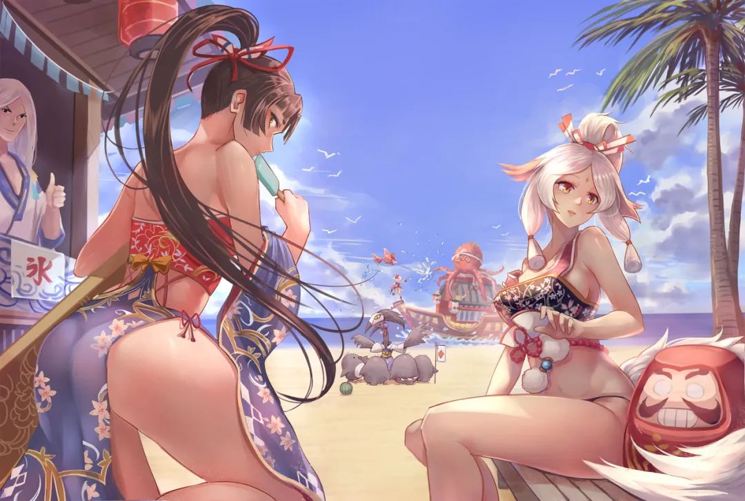 阴阳师七周年:异域风情,极致魅惑~| 阴阳师壁纸高清合辑