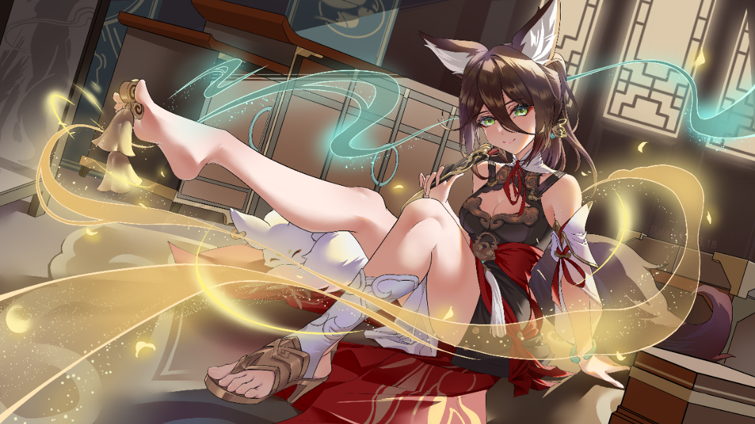 二次元女生玉足、黑丝玉足…来拿吧! 【Pixiv】人气榜6月第2期