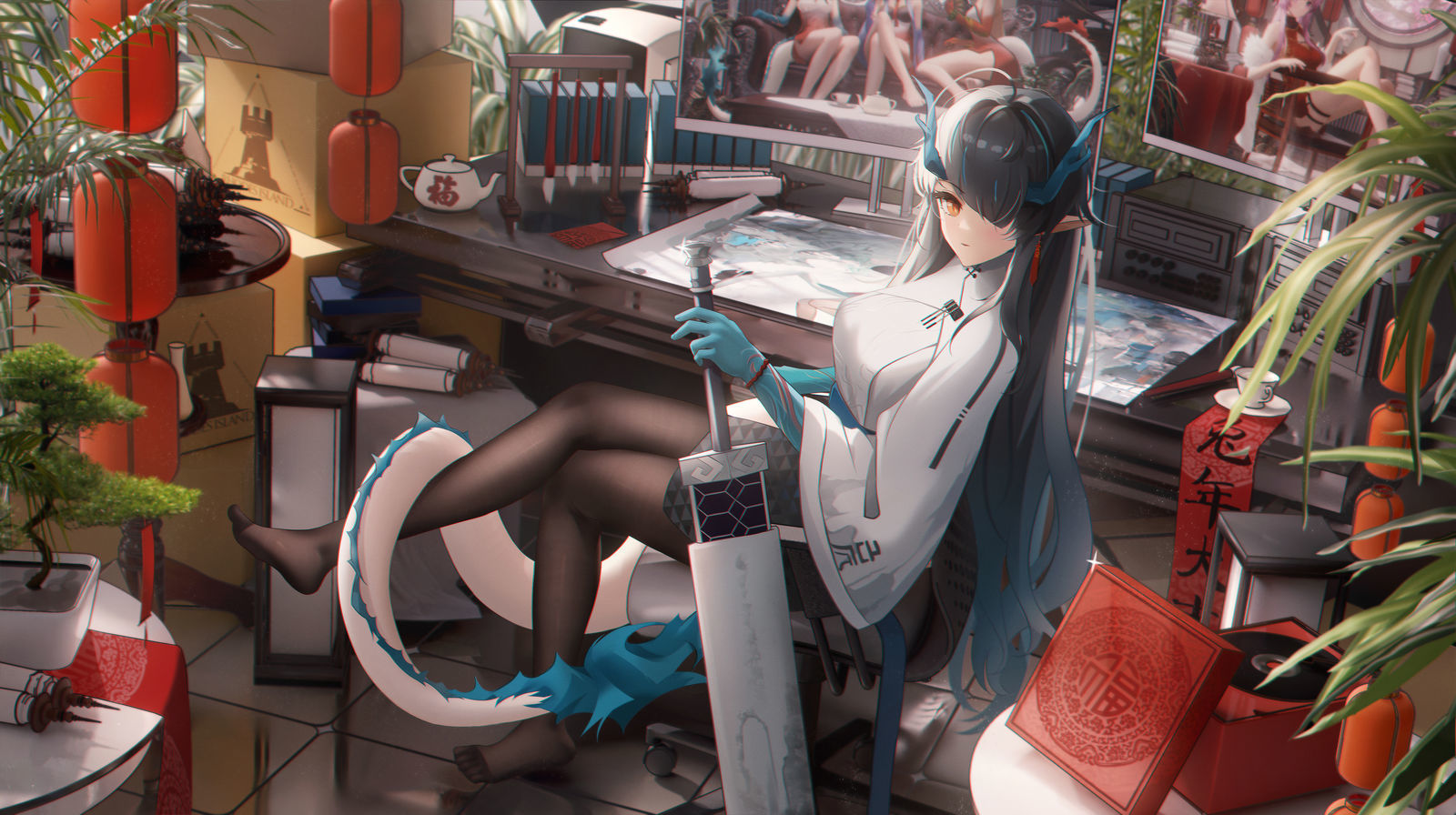 小胡桃能有什么怀心思呢? |触站画师作品精选【1月第4期】