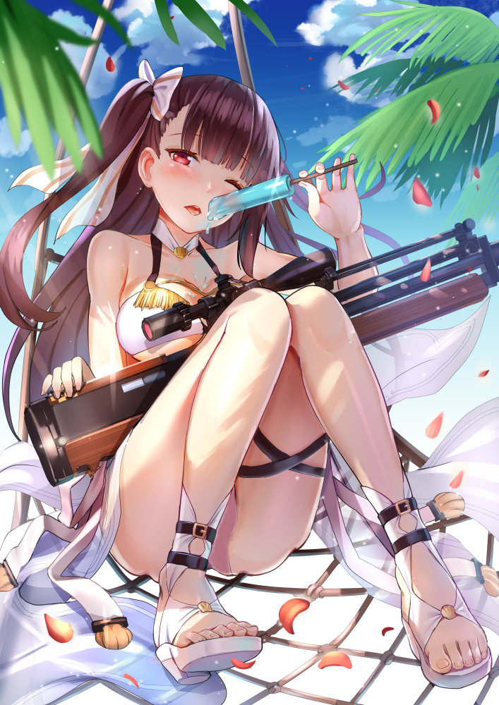 少女前线泳装:我抱着的不是枪,是老婆 | 少女前线壁纸特辑