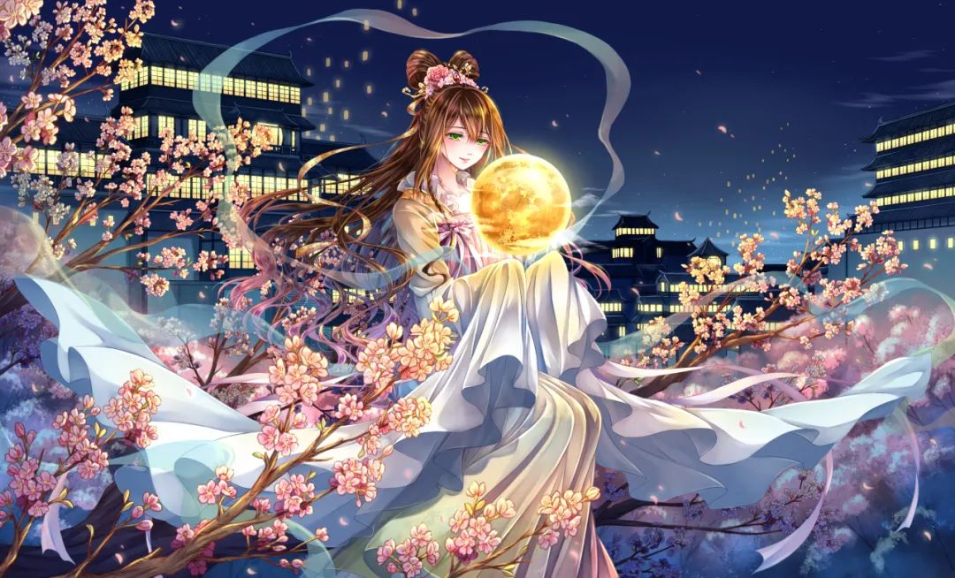 庆中秋!二次元老婆邀你一起过节啦!| 二次元中秋壁纸高清特辑
