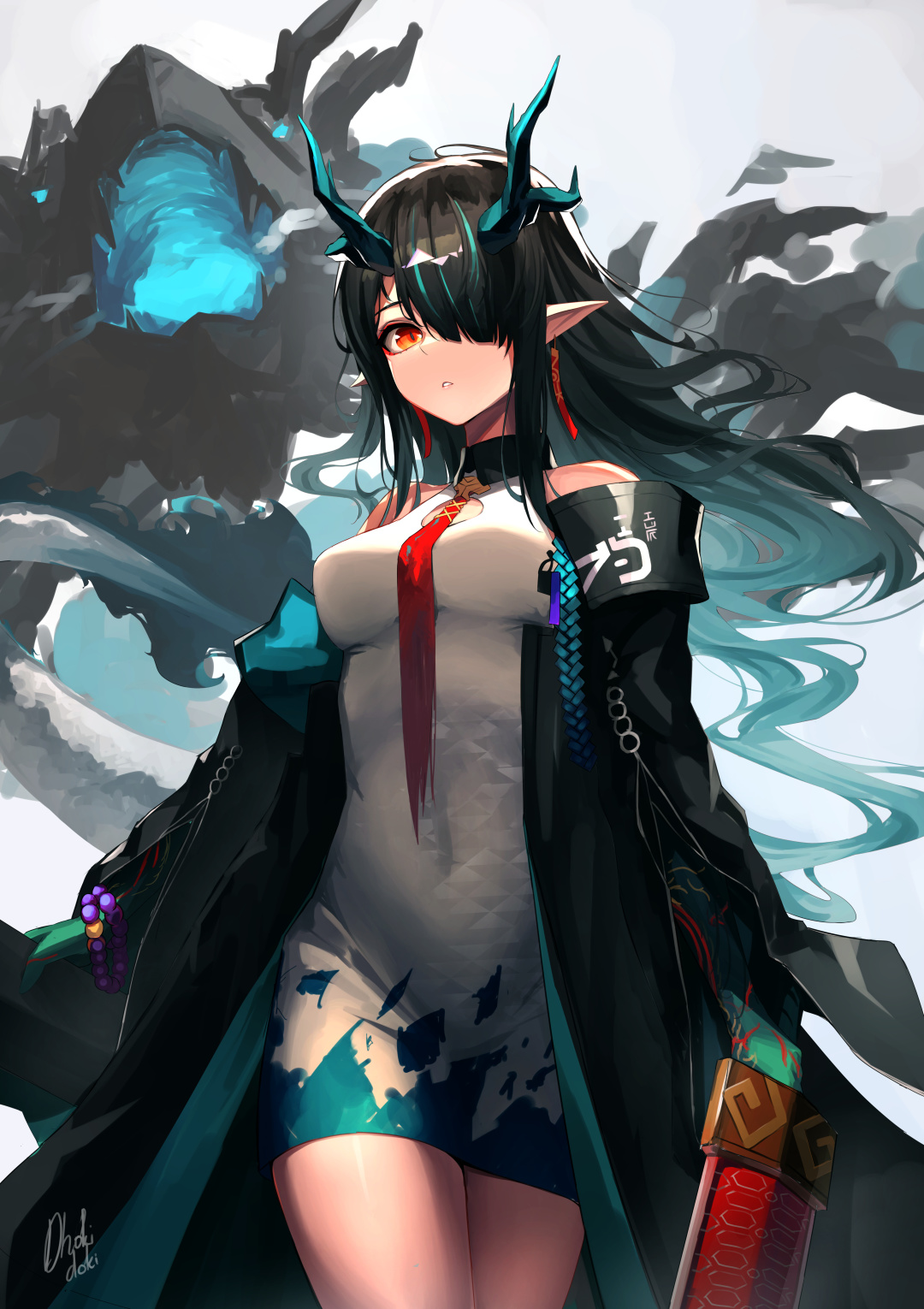 在博士面前能变得如此娇羞的人,估计只有夕了吧!!!《明日方舟》夕绝美壁纸特辑