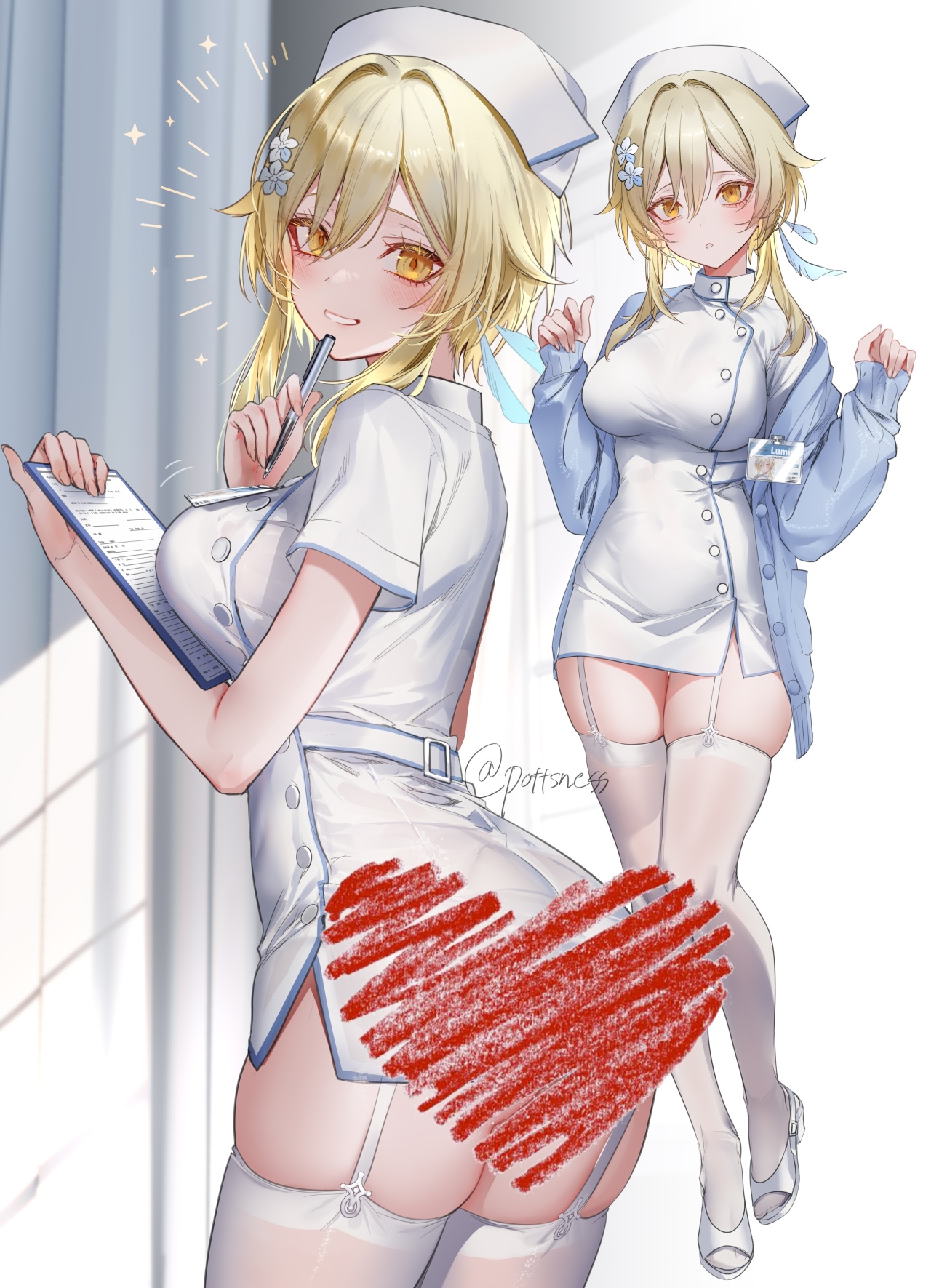 万圣节COS系列美图:恶魔芙宁娜、护士装荧妹……这是能免费看的吗?|【Pixiv】人气榜11月第1期