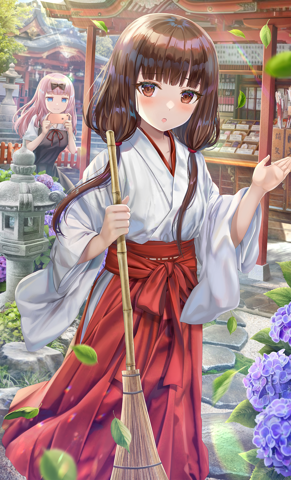 狐狸姐姐的巫女服好迷人! |巫女服绝美壁纸合集