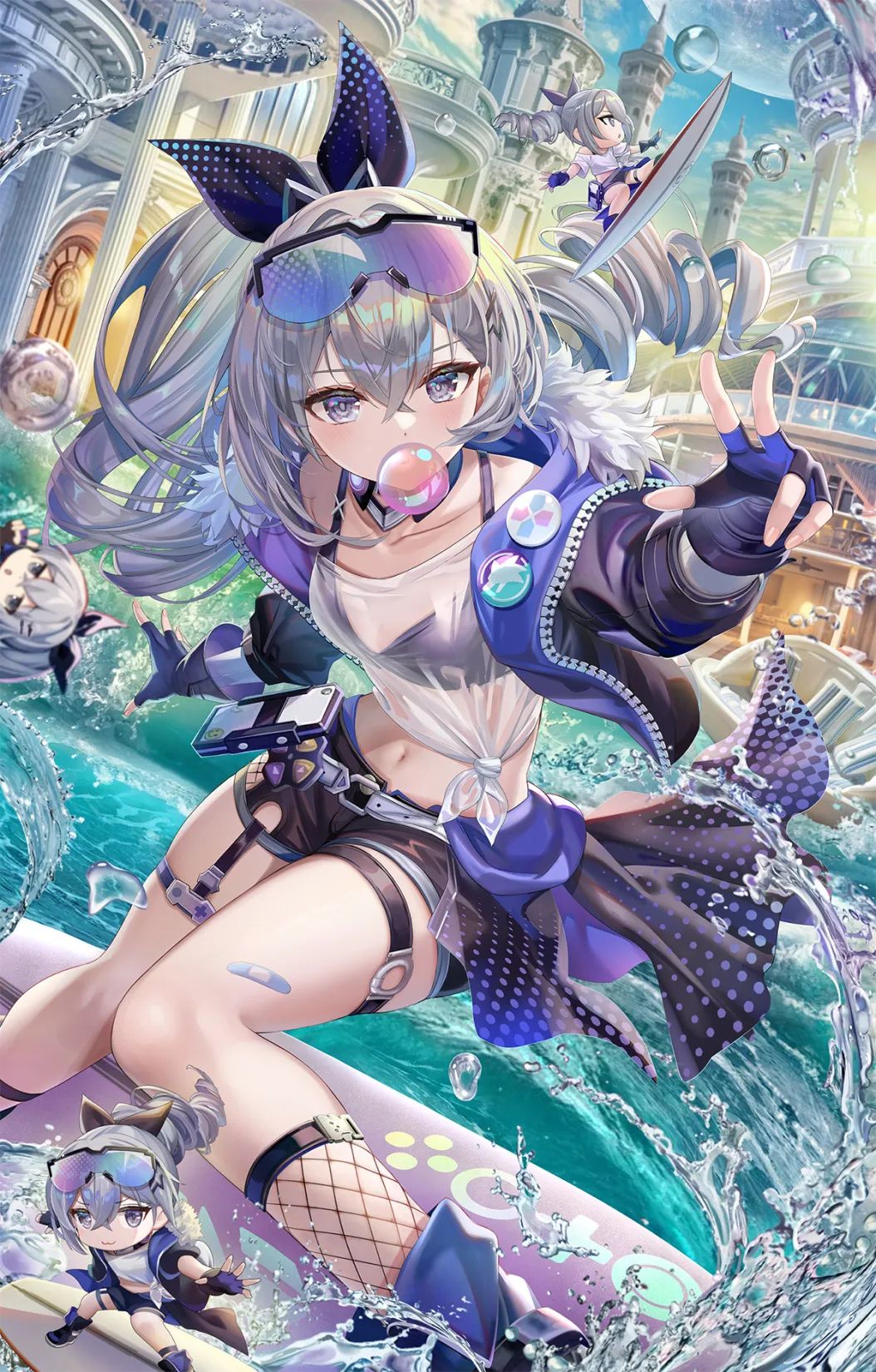好大胆的泳装~有几个人能拒绝啊? | 【Pixiv】人气榜7月第2期