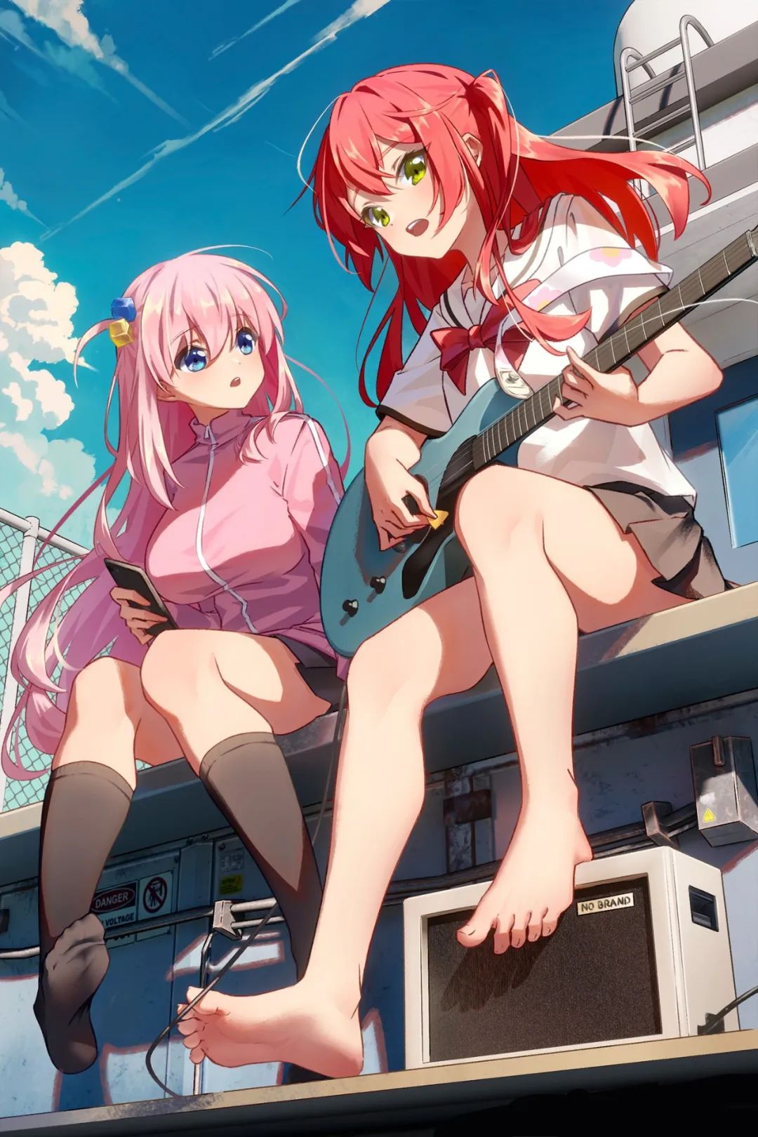 纯欲风壁纸冲击~姐姐的身材泰裤辣! | 【Pixiv】人气榜单6月第1期