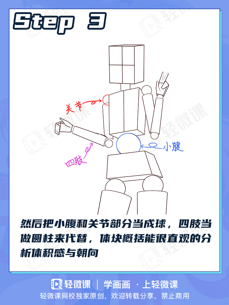 小白练习人体的两种方法,这样画人体贼有用!!!