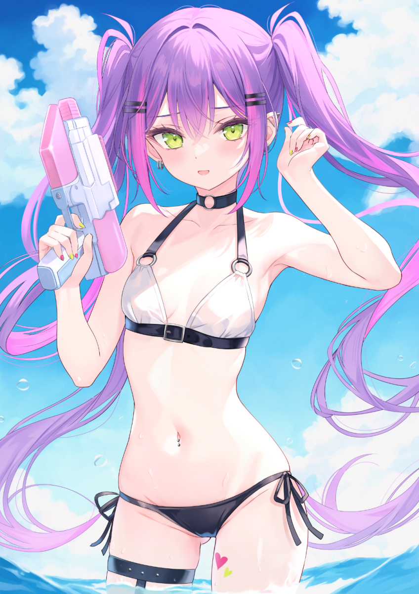 好大胆的泳装~有几个人能拒绝啊? | 【Pixiv】人气榜7月第2期