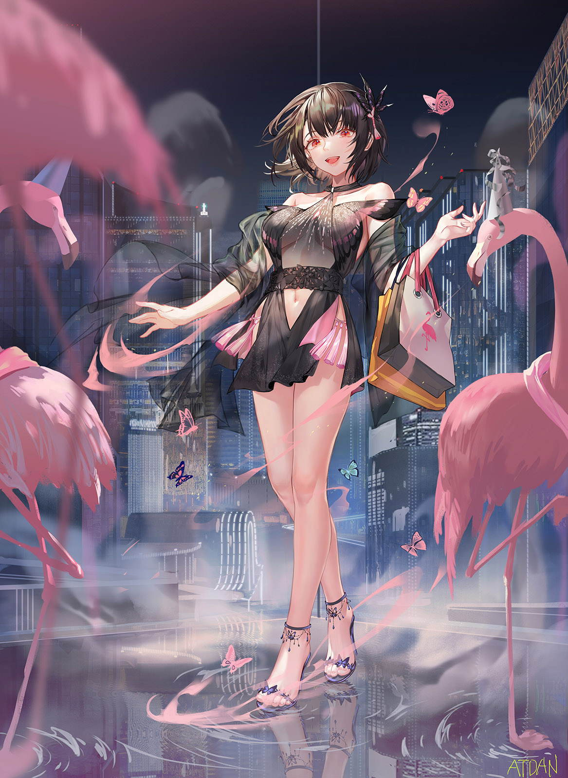 腿控狂喜!一波超性感的大姐姐来袭! |高跟鞋少女插画合辑