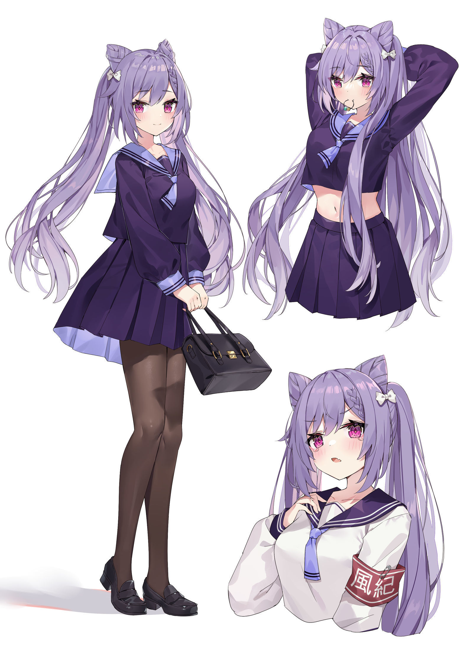 性感黑色丝袜or魅惑蕾丝白边?当然都要啦!| 触站画师作品精选【10月第1期】