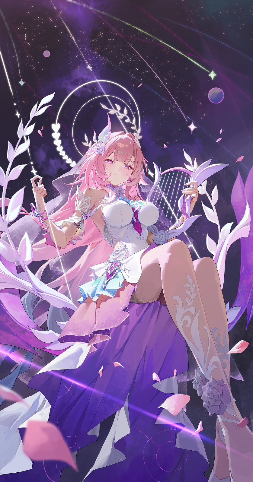 荡秋千女孩美图:不可以在室内荡秋千!