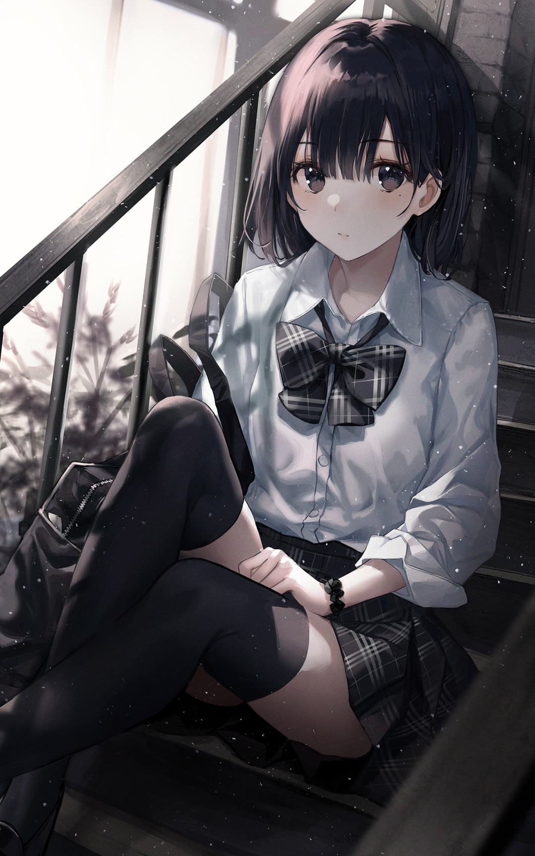 让人想狂摸一把的大腿,身材太好了! |制服少女绝美壁纸合辑