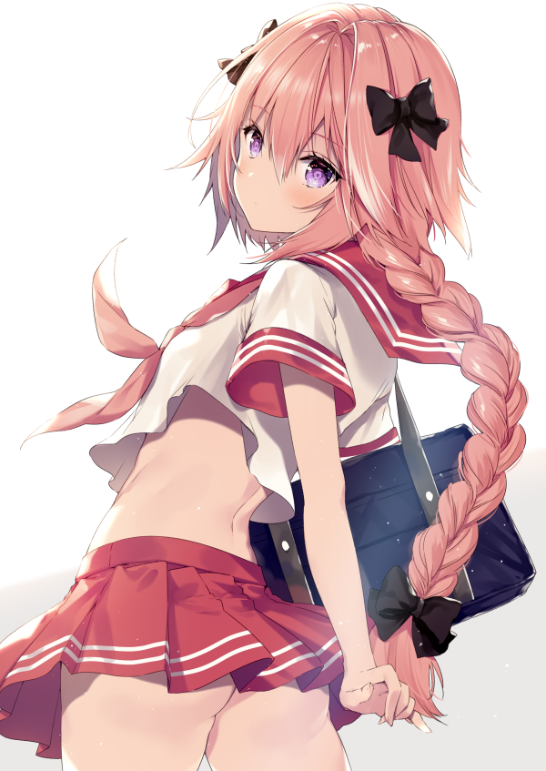 最正宗的清新风格,没人能逃得过的制服诱惑!!|水手服美图插画特辑