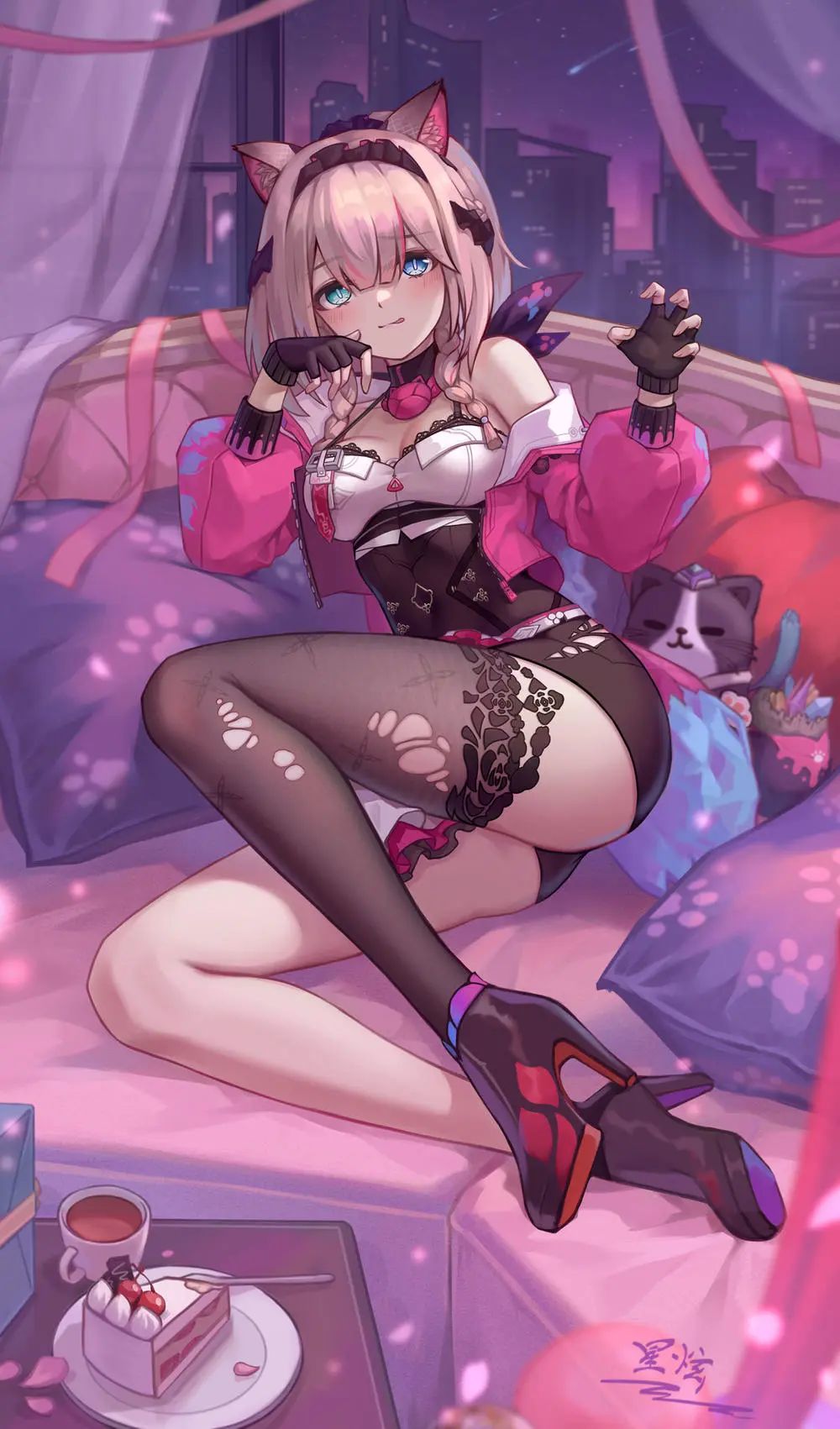 这清凉和美腿,太诱惑了~ | 触站画师作品精选【7月第2期】