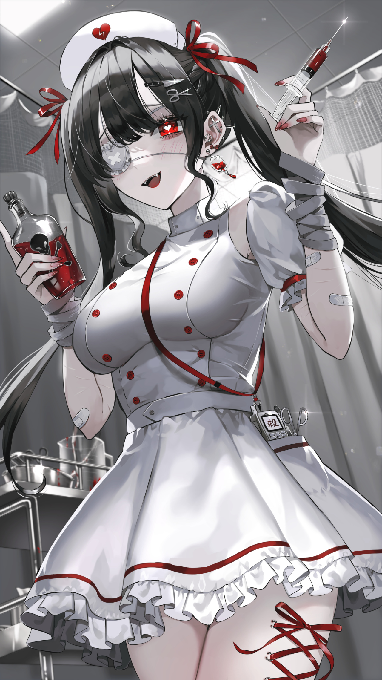 护士女孩美图:维特儿~来杯葡萄糖少冰三分糖~