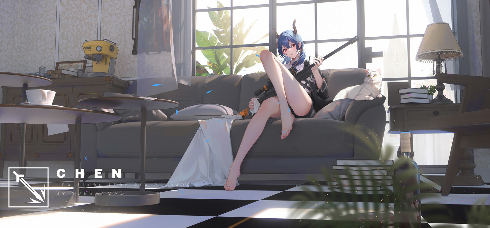 你这样看着我,人家有点害羞啦~ |触站画师作品精选【4月第4期】