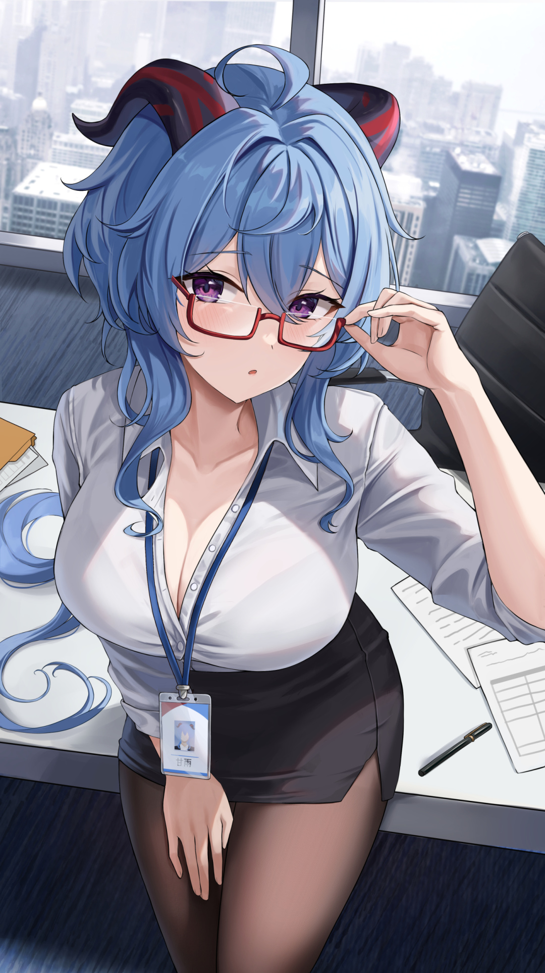 甘雨:“要来一杯椰奶吗? |《原神》甘雨绝美壁纸合辑