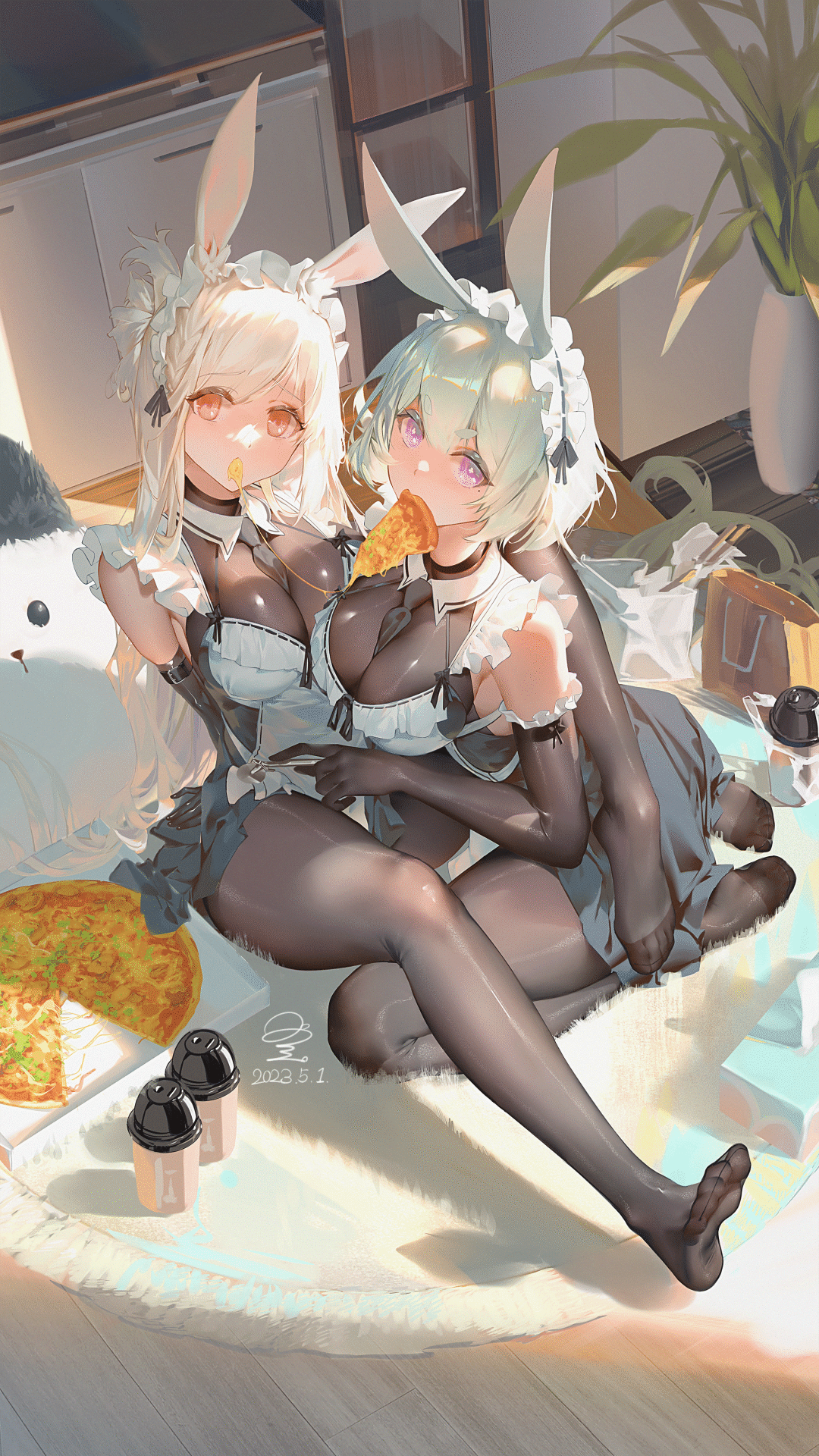 最喜欢看美女贴贴了!!! |【Pixiv】人气榜单5月第1期