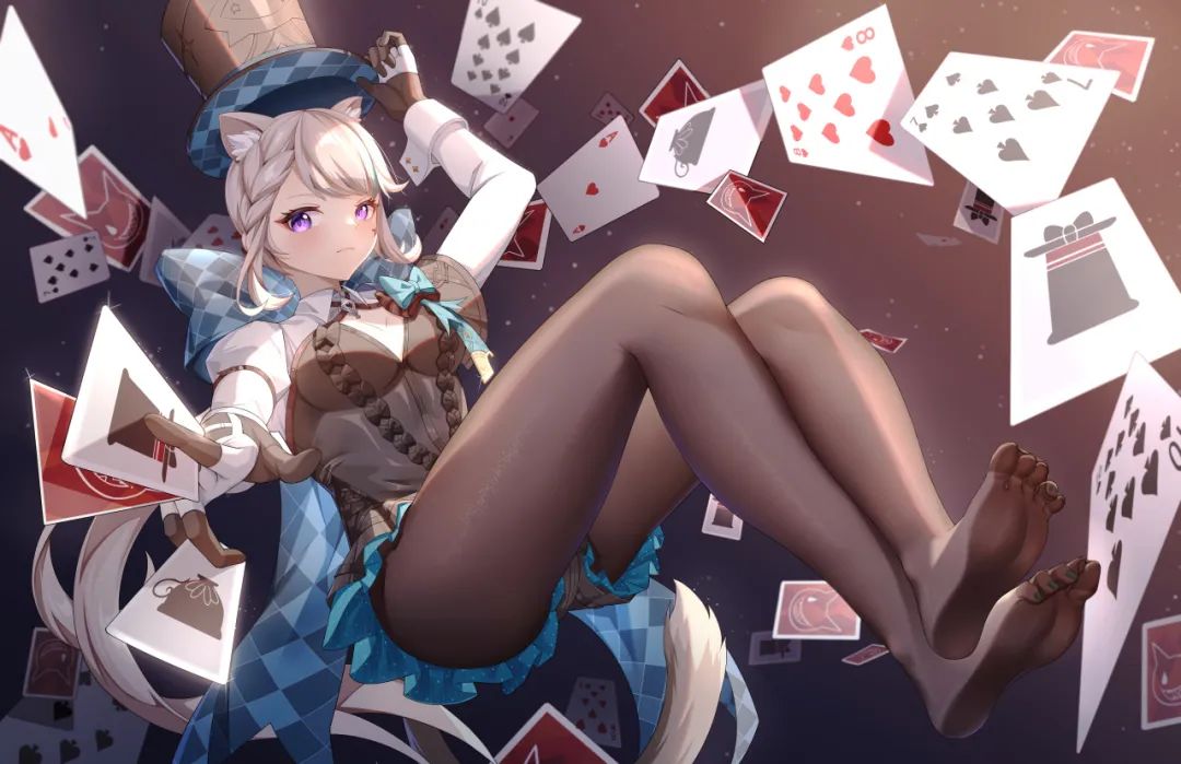 琳妮特美图:这么性感的魔术,能诱捕你吗?| 原神琳妮特壁纸特辑