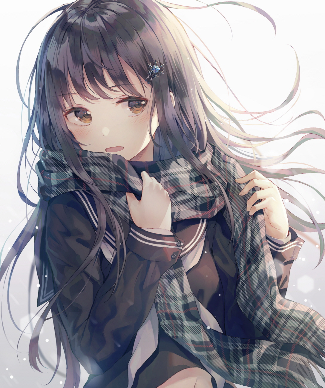 最正宗的清新风格,没人能逃得过的制服诱惑!!|水手服美图插画特辑