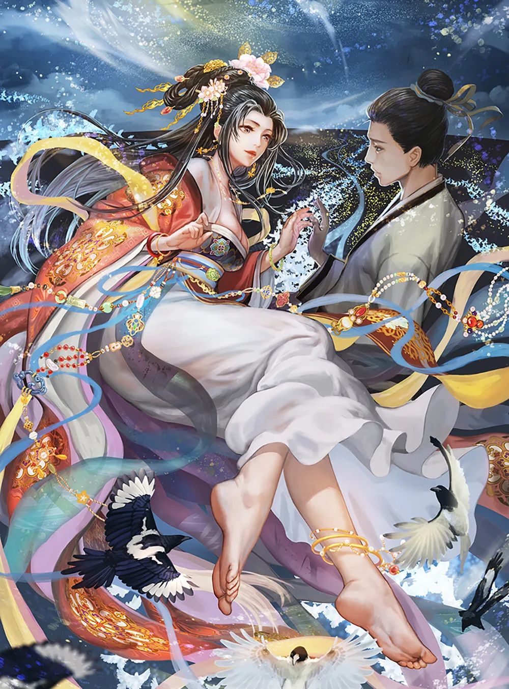 七夕,符玄携老婆(老公)给大家送祝福啦!| 七夕性感壁纸特辑