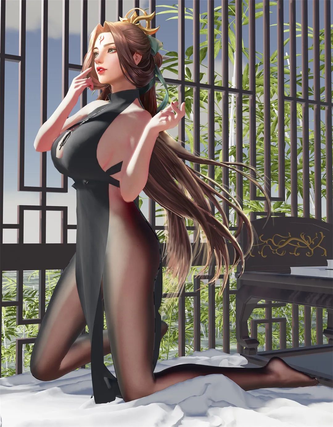 王者荣耀女英雄泳装:国风,不一样的性感 | 王者荣耀高清壁纸合辑