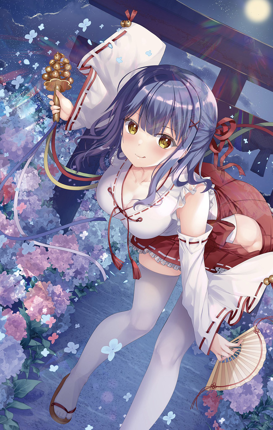 狐狸姐姐的巫女服好迷人! |巫女服绝美壁纸合集