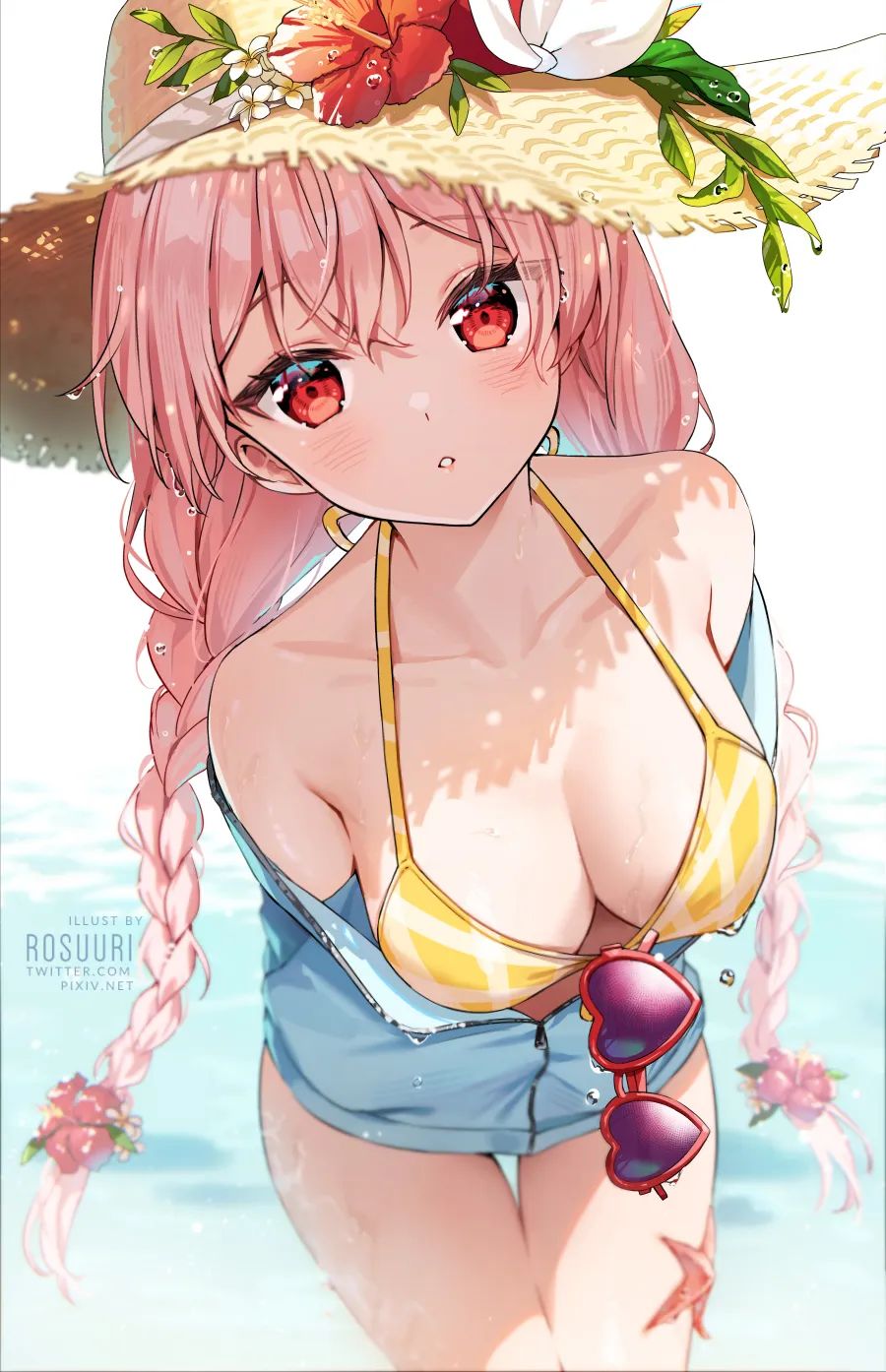 长腿、玉足、性感…太诱人了~|【Pixiv】人气榜7月第5期