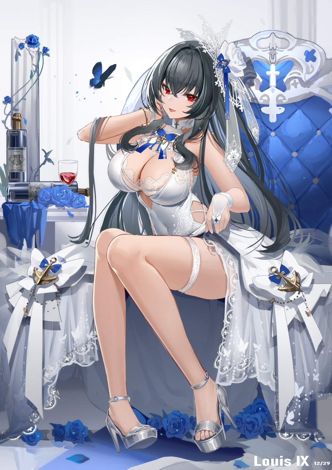 腿控狂喜!一波超性感的大姐姐来袭! |高跟鞋少女插画合辑