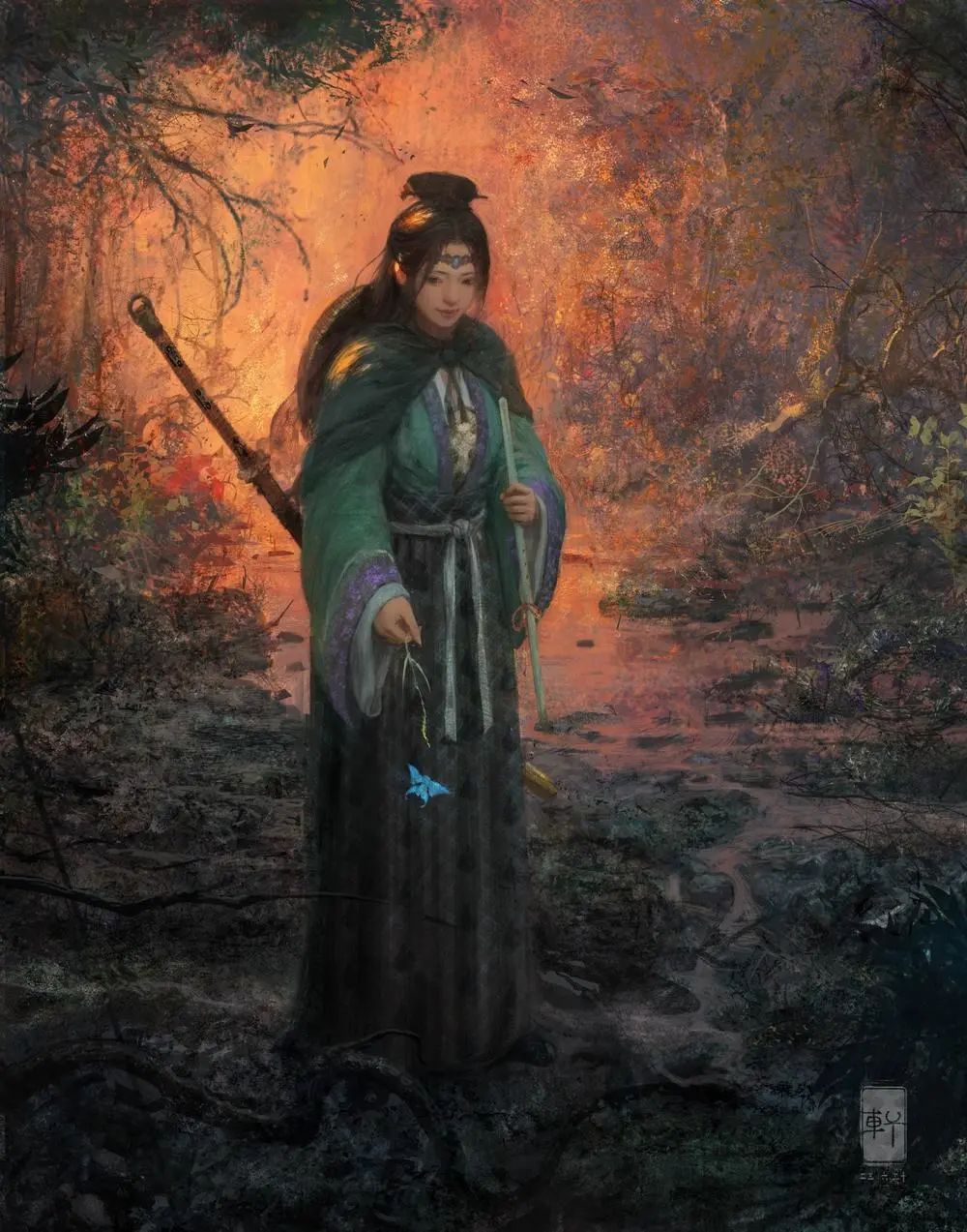 大热天这样穿,美腿勒肉太强了!| 触站画师作品精选【7月第1期】