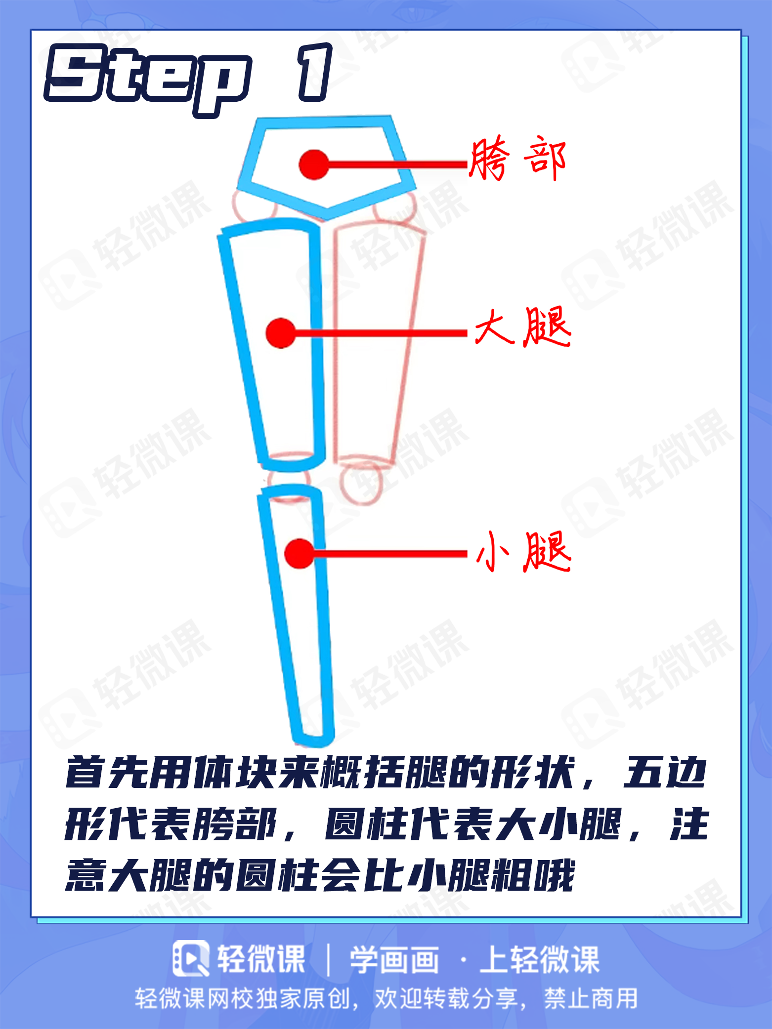 肉感的还是苗条的?各类型腿部画法老司机一次学会!