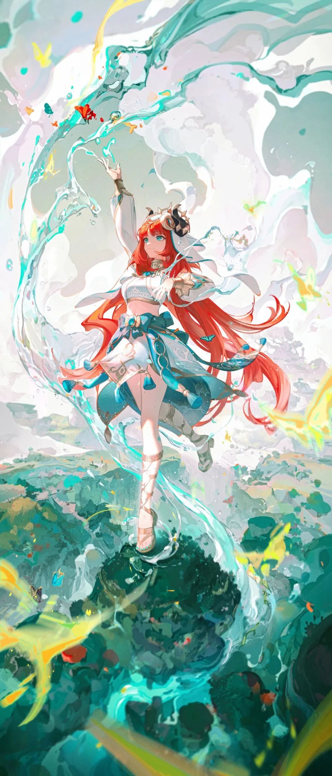 妮露光脚美图:妮露对你使用了一次魅惑~| 原神妮露高清壁纸特辑