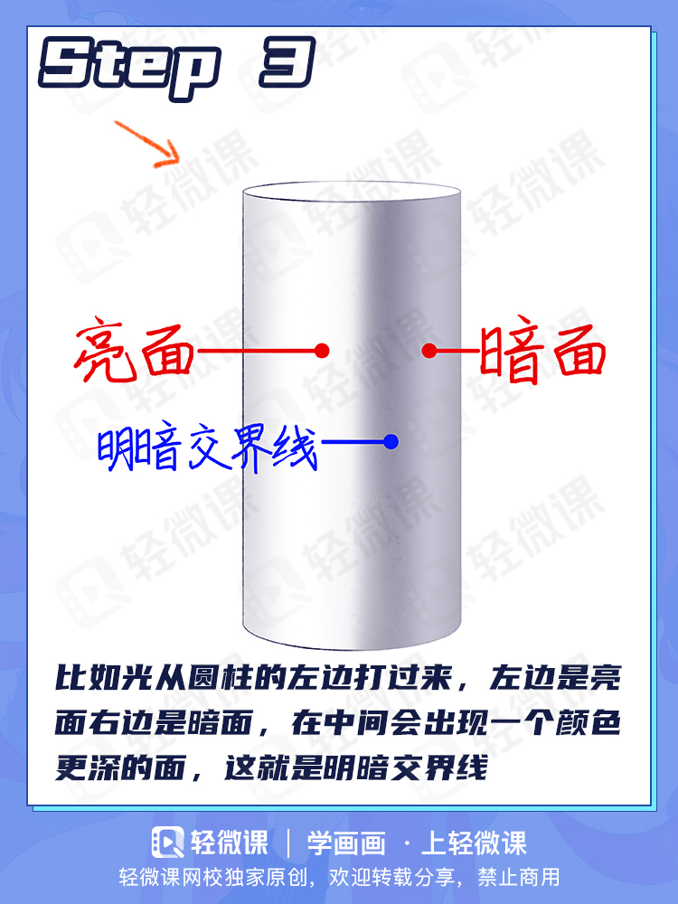 怎么让美少女变得更立体?二分阴影怎么画?