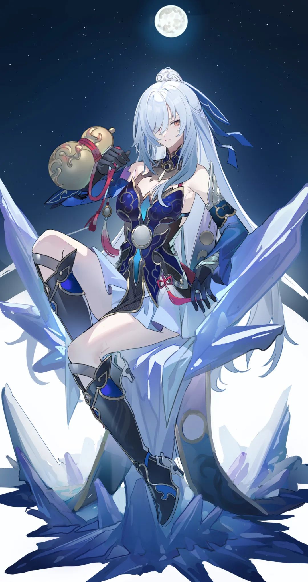 镜流美图:肤白貌美大姐姐,一眼沦陷~| 星穹铁道镜流壁纸特辑