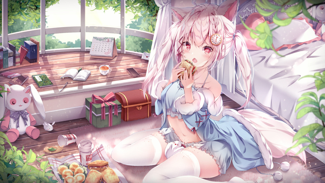 挑战不看姐姐腿的第一天! |鸭子坐少女高清壁纸特辑