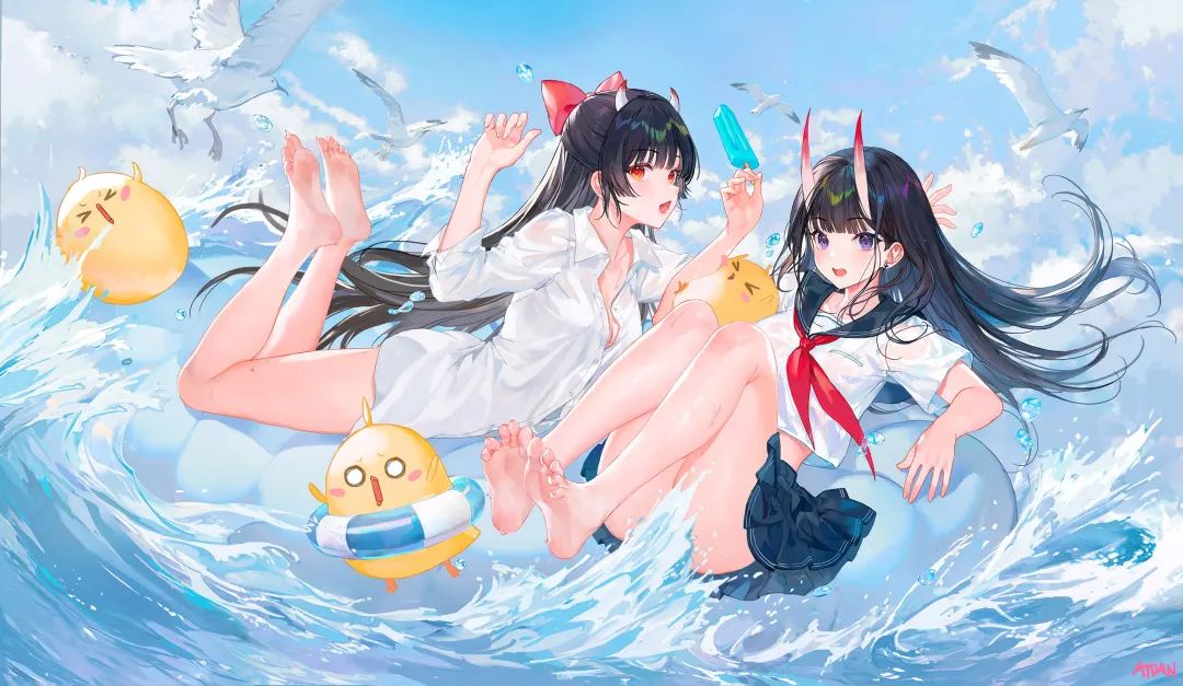 别一直盯着看啊,这壁纸好害羞~|【Pixiv】人气榜7月第3期