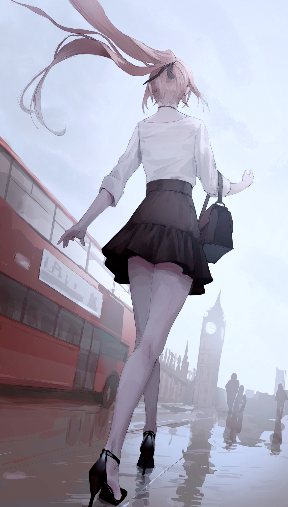 腿控狂喜!一波超性感的大姐姐来袭! |高跟鞋少女插画合辑