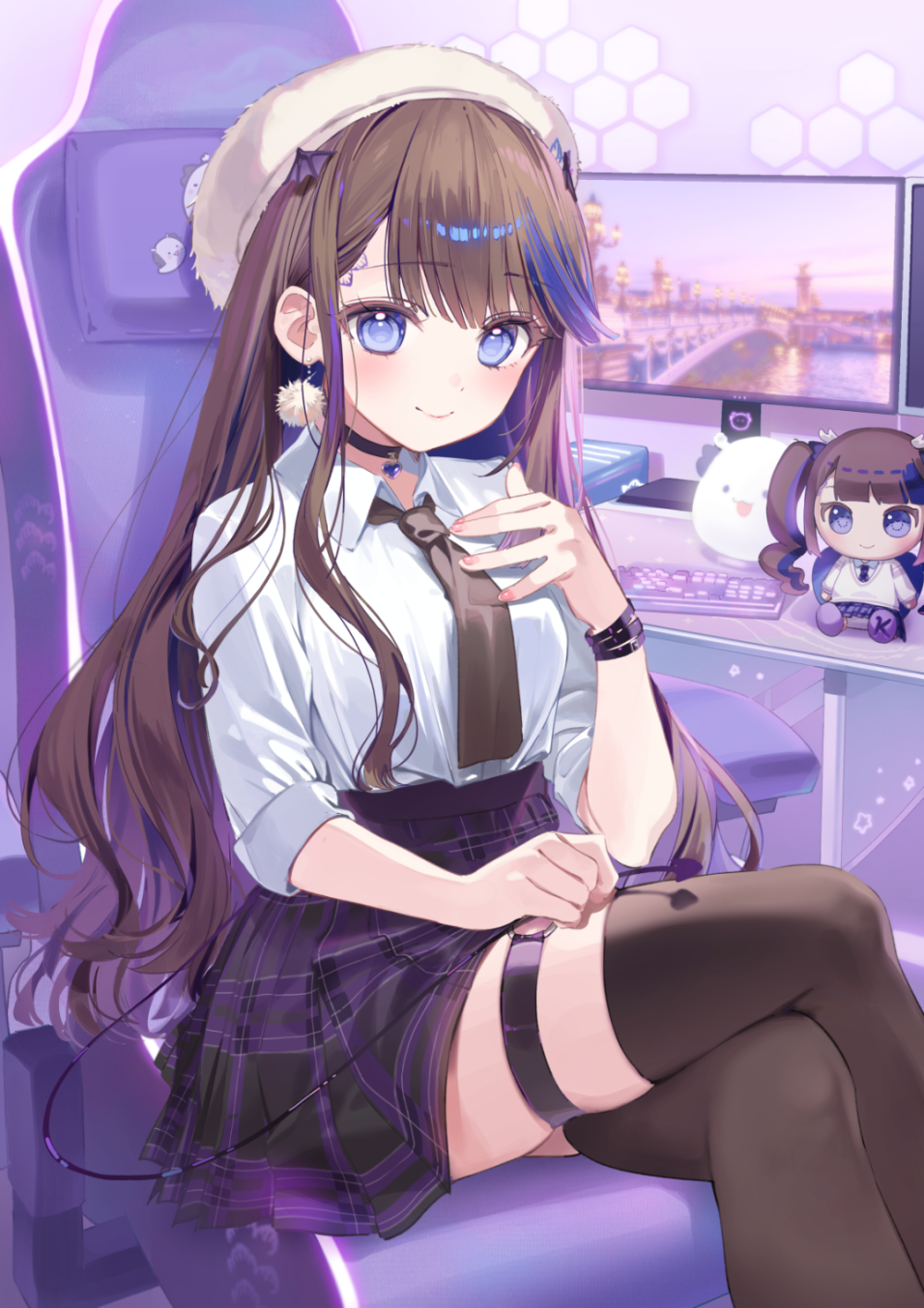 丝袜美腿、女仆装壁纸…爱了爱了!【Pixiv】人气榜7月第1期