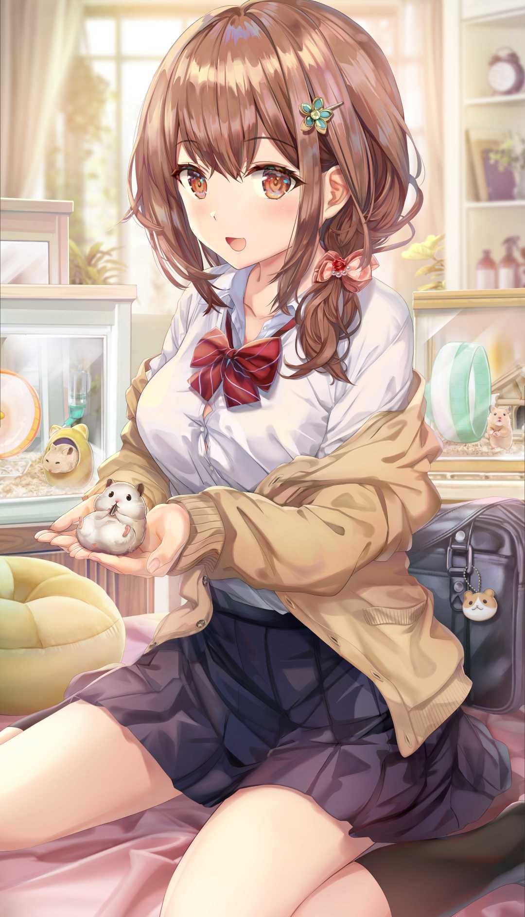 让人想狂摸一把的大腿,身材太好了! |制服少女绝美壁纸合辑