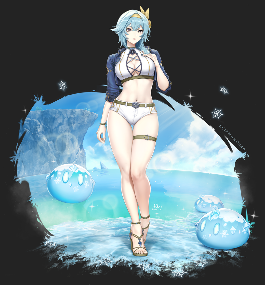 优菈美图:妩媚妖娆的优菈,能打动你的心吗?| 优菈壁纸表情包高清特辑