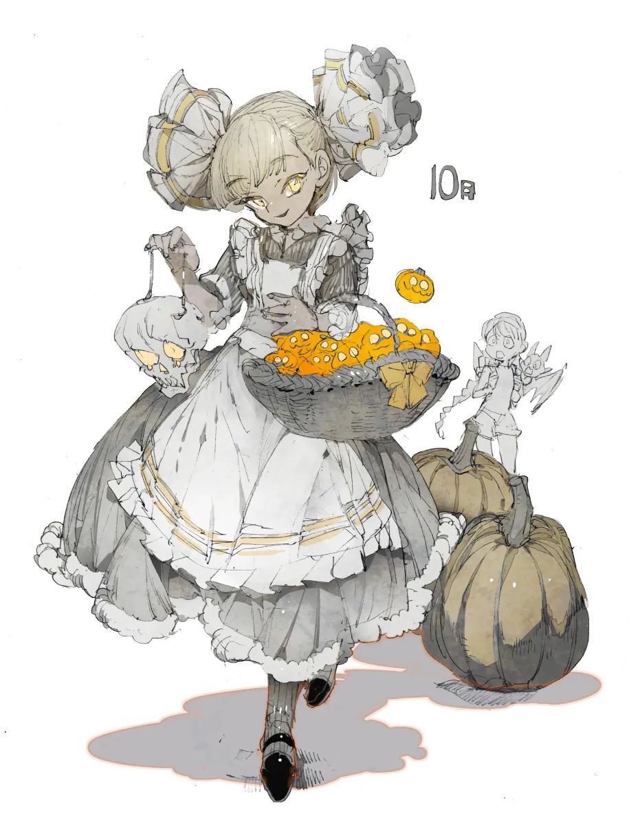 萝莉写真:清纯萝莉,可爱诱人!|【Pixiv】人气榜10月第1期