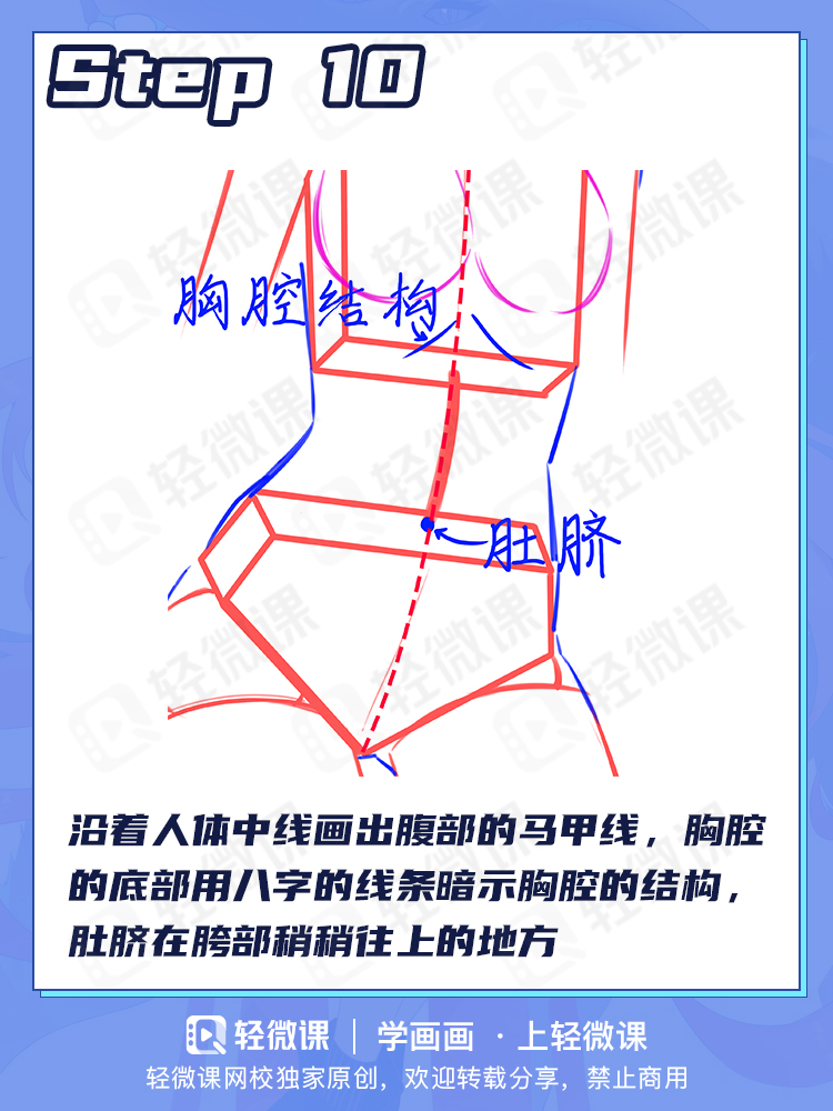 人体到底咋画啊啊!教你0基础也能学会的人体万能公式!