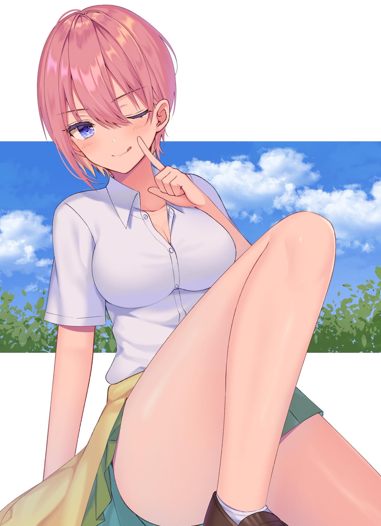 三玖:“你的耳机能借给我听听嘛?” |《五等分的新娘》美图合辑