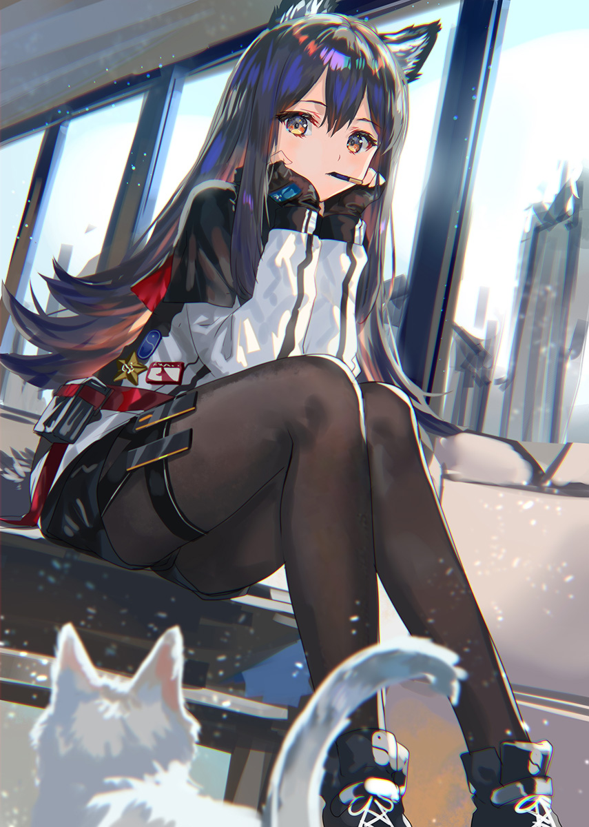 “博士,现在是休息时间了吗?”《明日方舟》德克萨斯绝美壁纸合辑