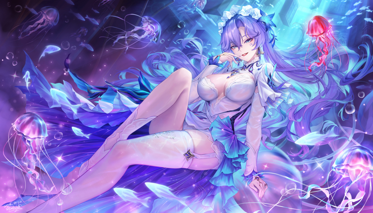 你的“紫啧”来了喵~ | 【Pixiv】人气榜4月第2期