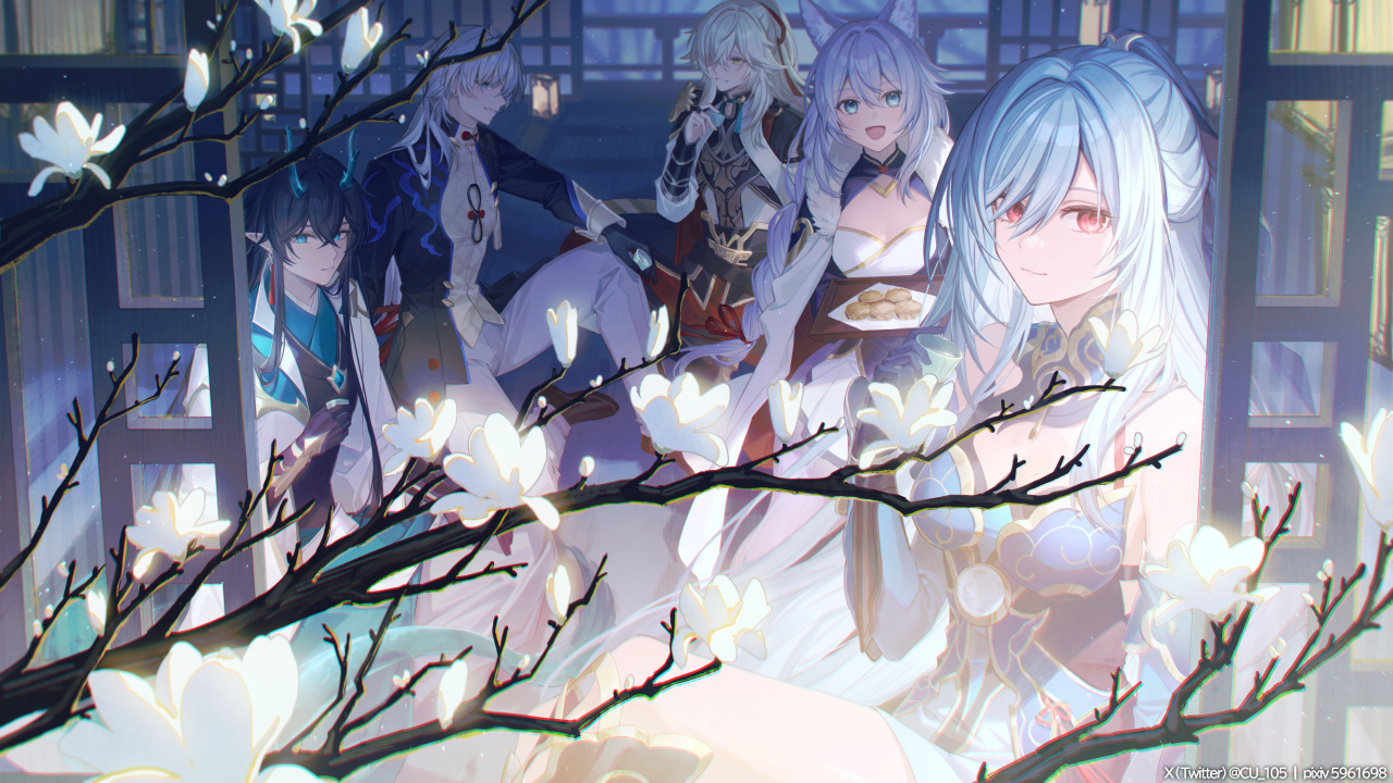 原神芙宁娜屠榜!这就是卖萌傲娇、人见人爱的水神吗?|【Pixiv】人气榜11月第2期