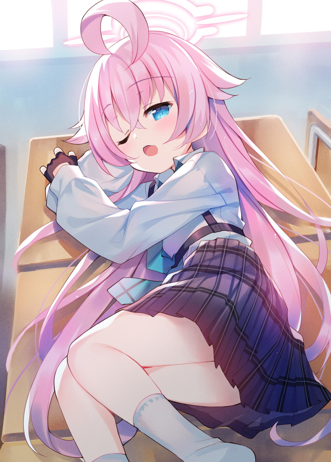大叔:“不要再睡啦!”《碧蓝档案》小鸟游星野绝美壁纸合辑