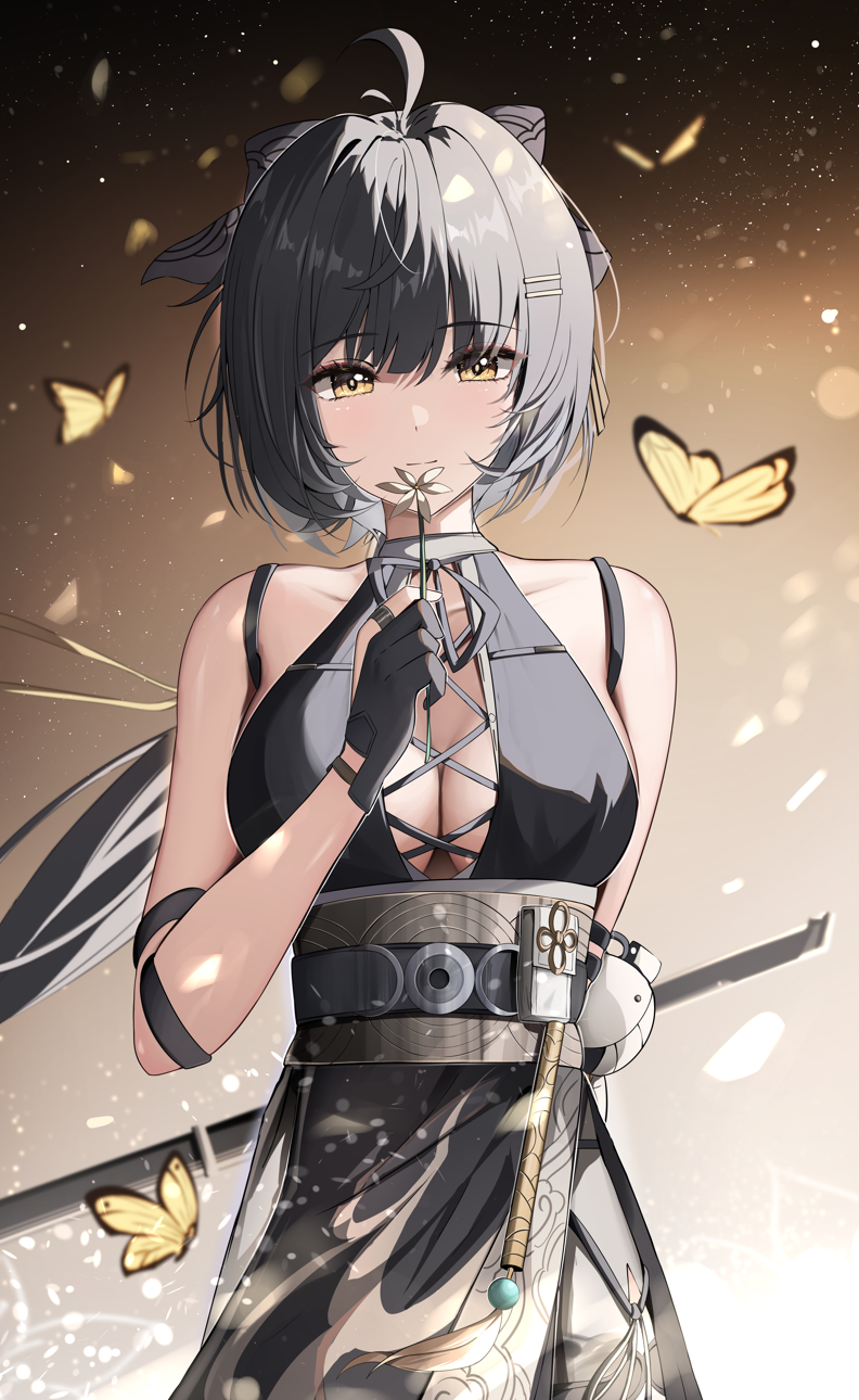 鸣潮女漂泊者美图:你有这么美丽性感的主角进入无音区……