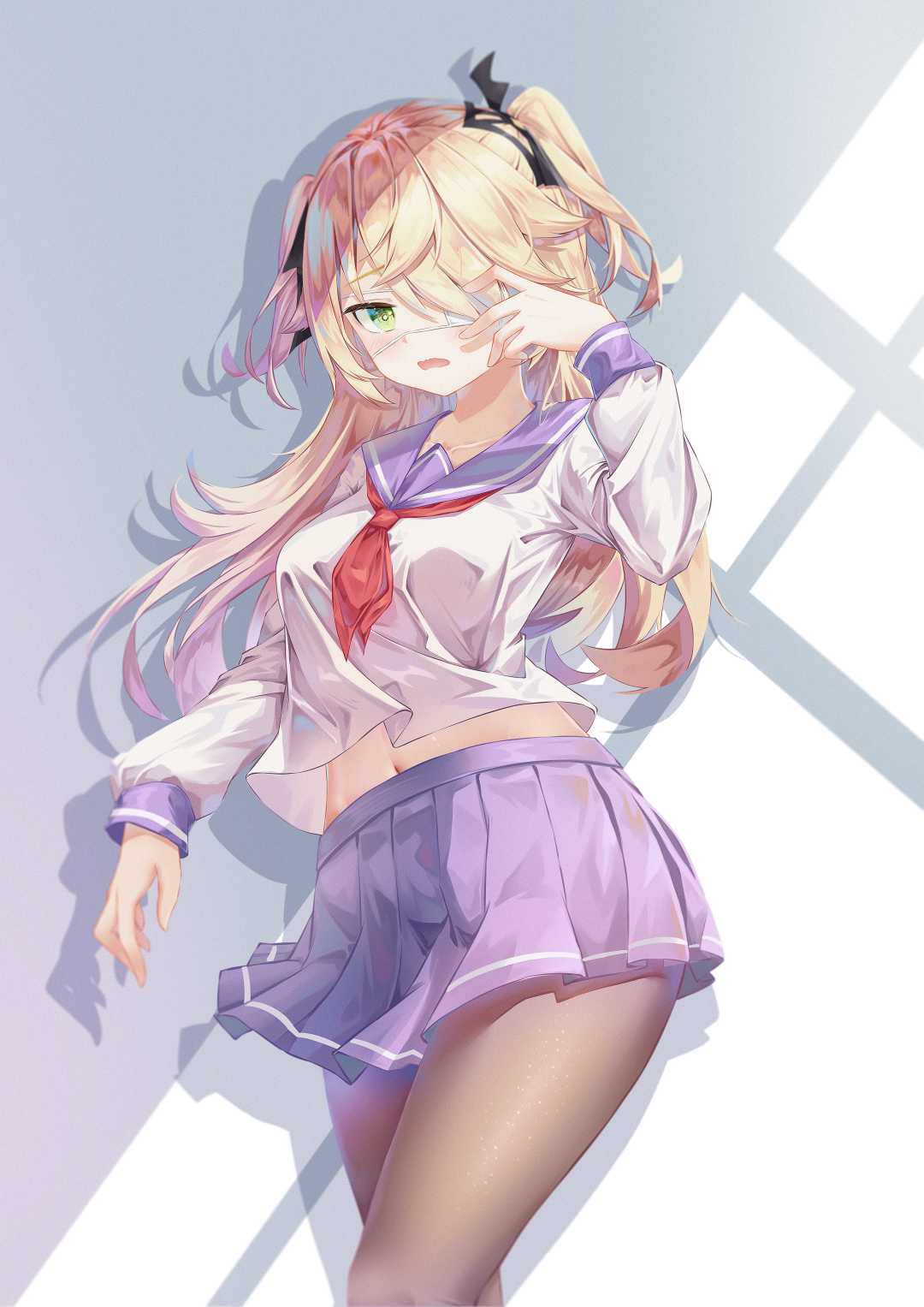 黑丝什么的最喜欢了! |黑丝水手服绝美壁纸合辑